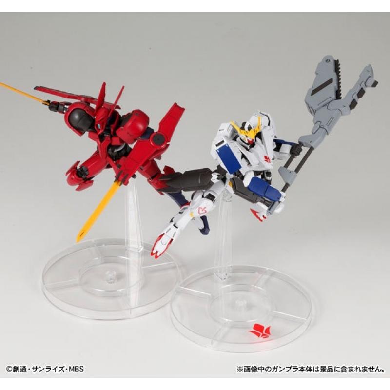 Bandai HG Round Shape Base with Sticker (4 piece difference colors in a set）