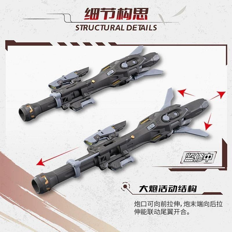 Motor Nuclear MNP-XH13 Wei Yuan Zhenbei (Heavy Firepower Type) Assembly Model Kit