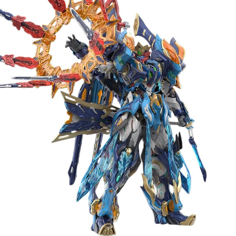 Motor Nuclear Demon God Four Generals Mo Liqing Assembly Model Kit (with Metal Inner Frame)