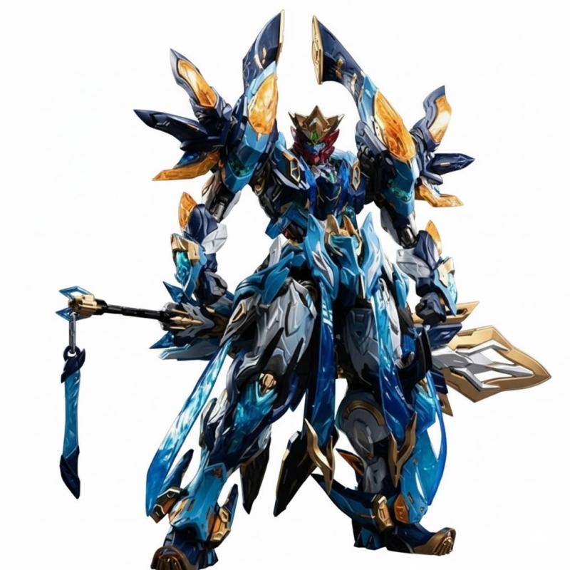 Motor Nuclear Demon God Four Generals Mo Liqing Assembly Model Kit (with Metal Inner Frame)