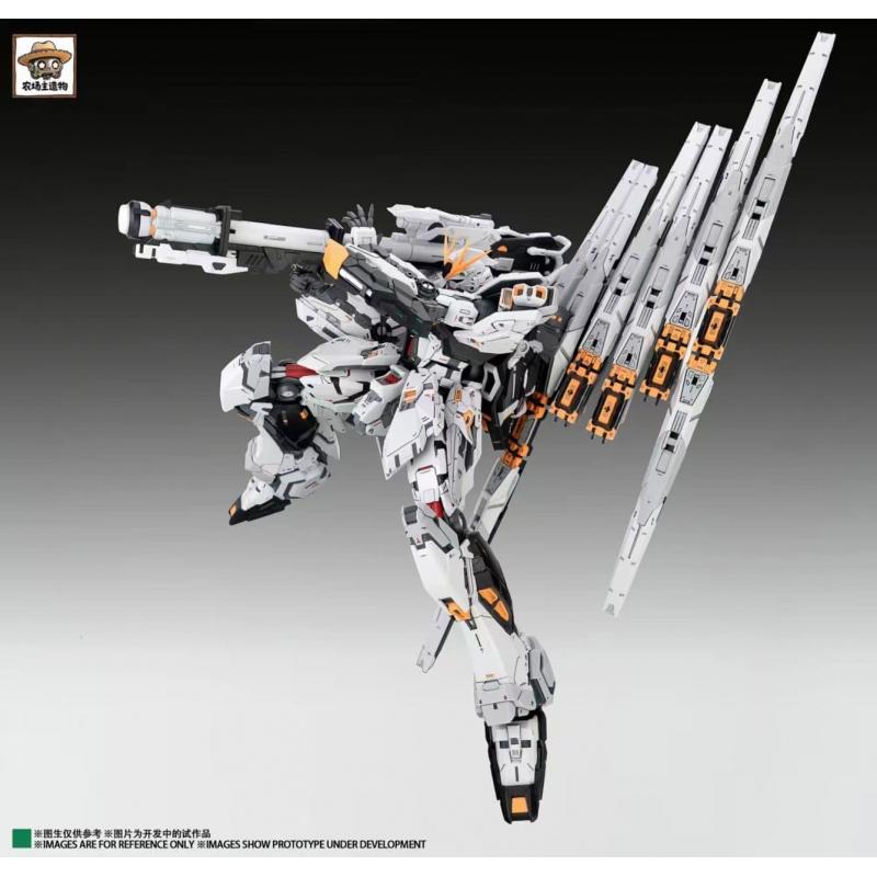 Farmer Creation Fortune Meow Studio Design MG 1/100 Nu Gundam Model Kit