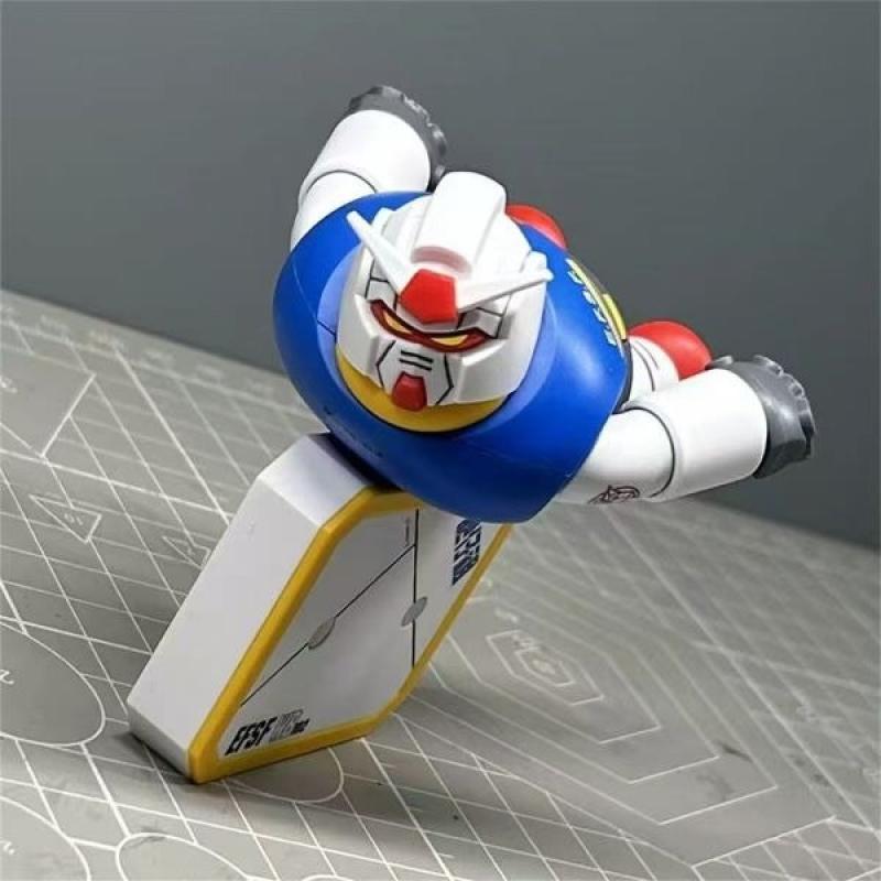 Chonker Fat Boy Model Magnetic Middle-aged RX-78-2 Assembly Model Kit with Base