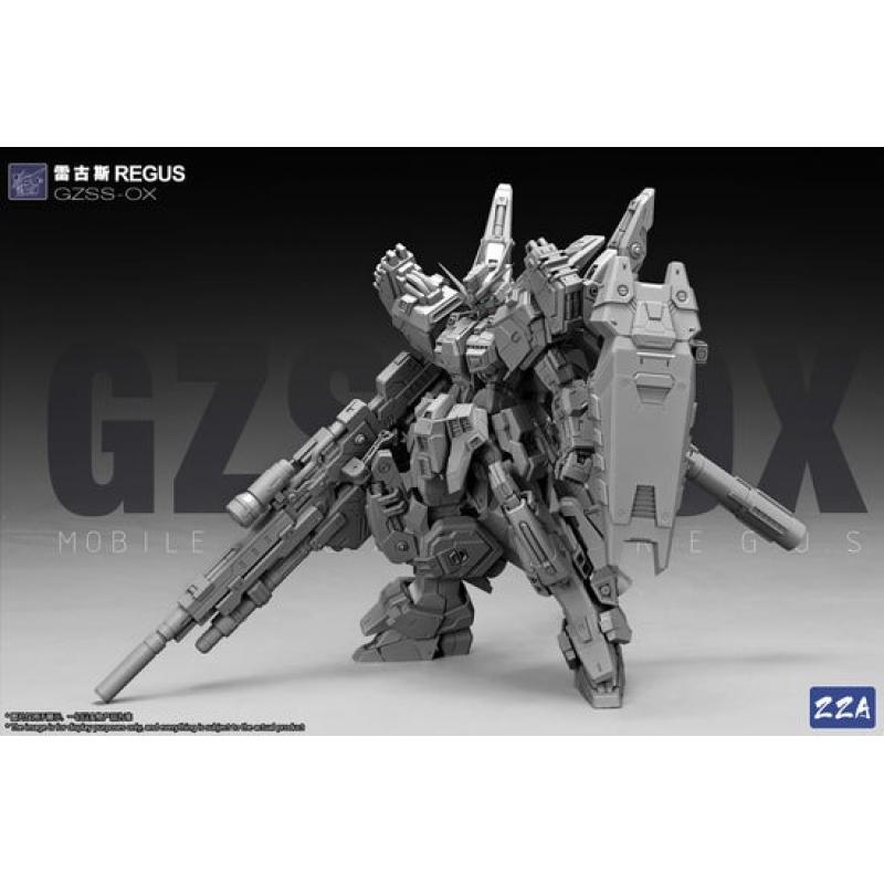 ZZZA Model 1/100 Special Force REGUS GZSS-OX01 Plastic Model Kit