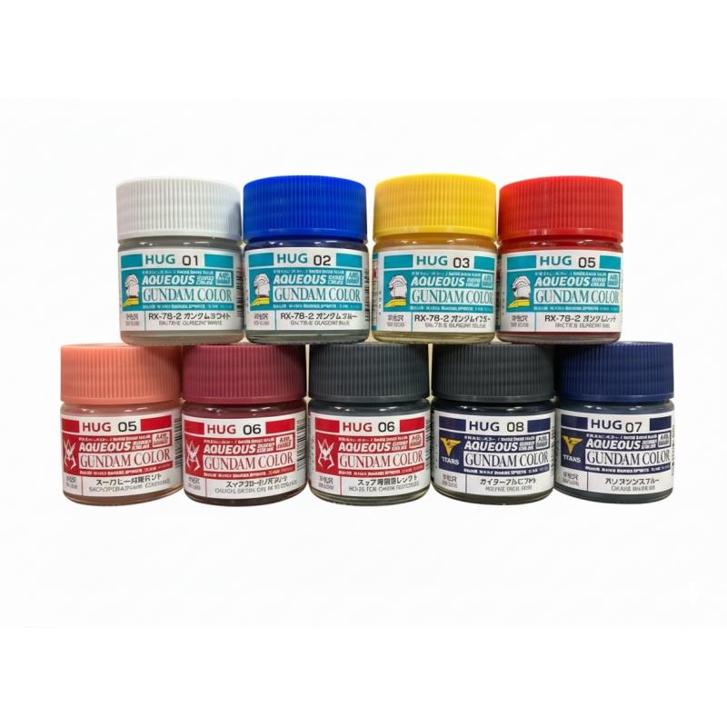 Mr Hobby Mr Aqueous Paint Gundam Color for Red Char Aznable