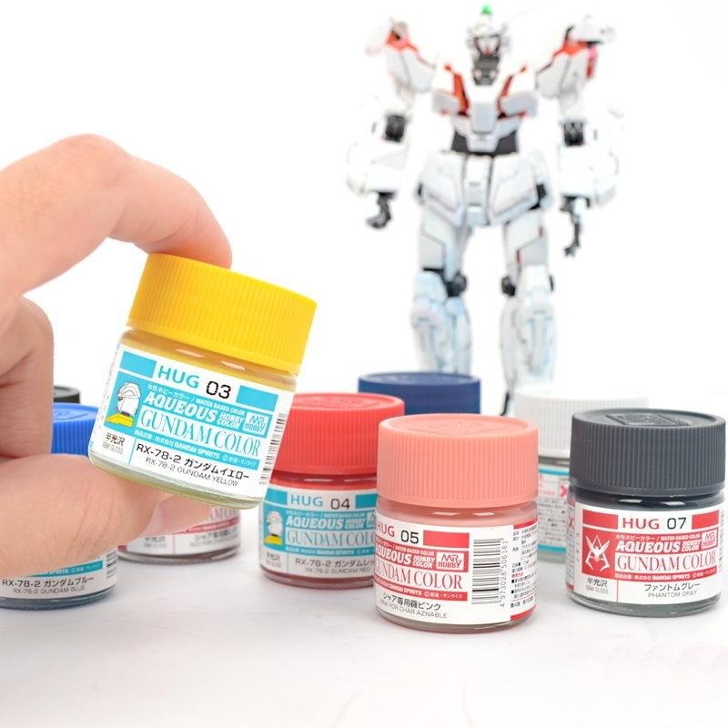 Mr Hobby Mr Aqueous Paint Gundam Color for Titans Blue 2