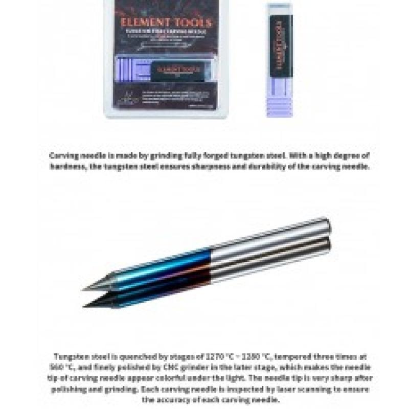 DSPIAE KB-S Element Tools Tungsten Steel Carving Needle Gundam Hobby Tools