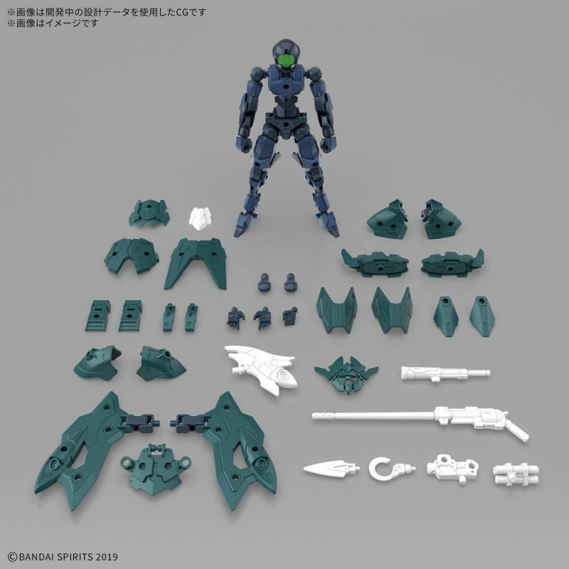 30MM 1/144 EXM-A9p Spinatio (Pirate Type)