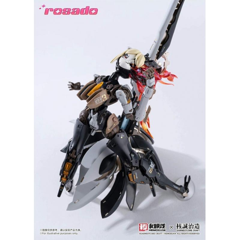 [Earnestcore Craft & Hemoxian] Rosado Project RS-03 Stargazer Lily MK3 1/10 Assembly Mecha Girl Model Kit (Reissue)