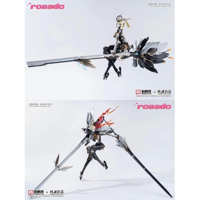 [Earnestcore Craft & Hemoxian] Rosado Project RS-03 Stargazer Lily MK3 1/10 Assembly Mecha Girl Model Kit (Reissue)