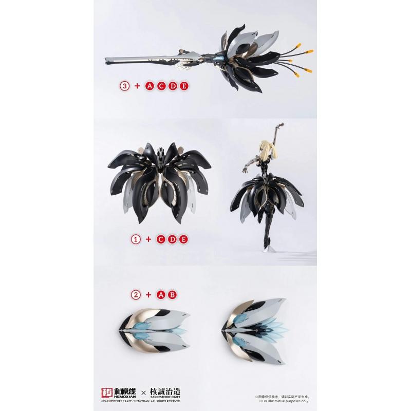 [Earnestcore Craft & Hemoxian] Rosado Project RS-03 Stargazer Lily MK3 1/10 Assembly Mecha Girl Model Kit (Reissue)