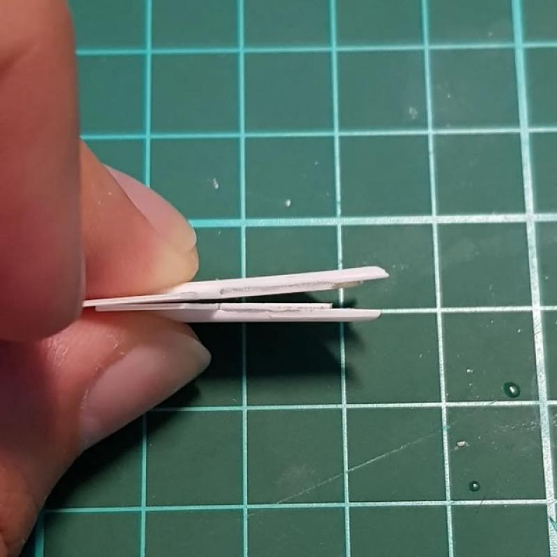 PVC Pla Plate thinness 0.3 mm (20cm x 30cm) for Gunpla Model Modification or Customization