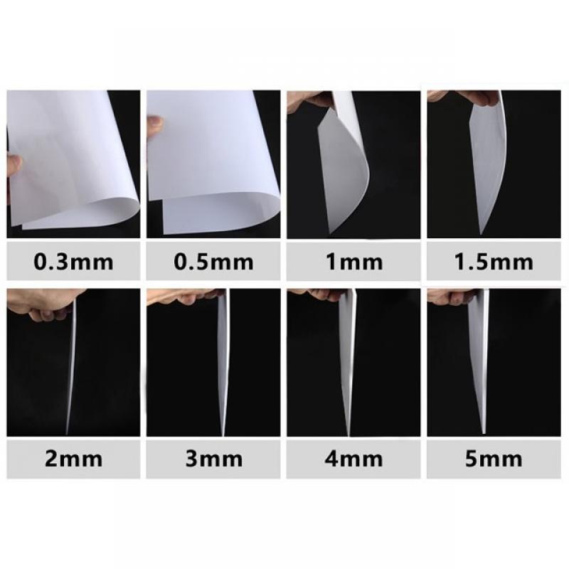 PVC Pla Plate thinness 1.0 mm (20cm x 30cm) for Gunpla Model Modification or Customization