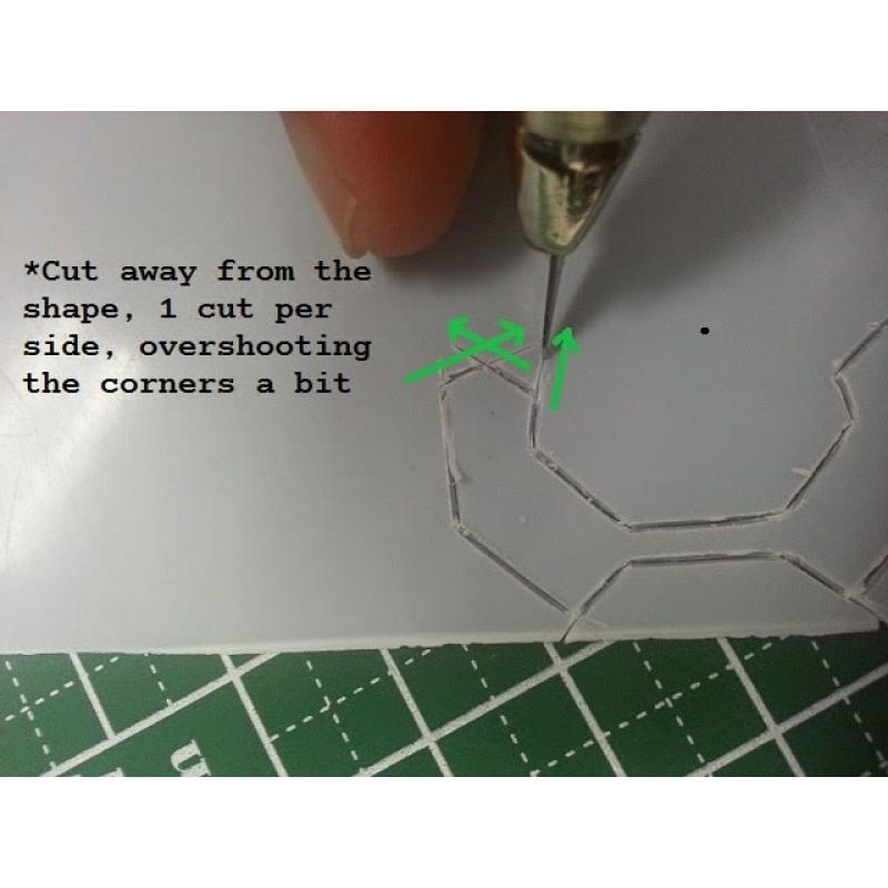 PVC Pla Plate thinness 2.0 mm (20cm x 30cm) for Gunpla Model Modification or Customization