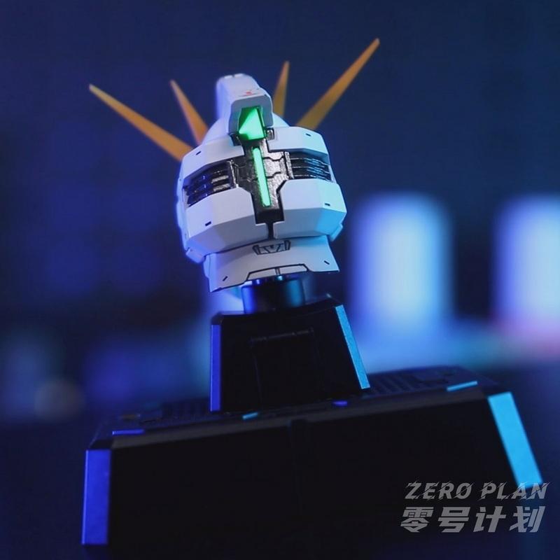 Zero Plan 1/100 GK Modified Pre-Painted Gundam heads (Destiny (with Spec II) + Strike Freedom + Strike + Nu Gundam)