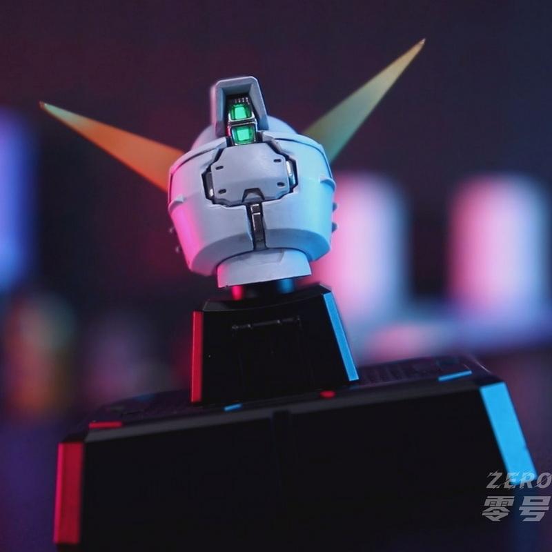 Zero Plan 1/100 GK Modified Pre-Painted Gundam heads (Destiny (with Spec II) + Strike Freedom + Strike + Nu Gundam)