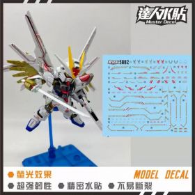 [Da Lin] Water Decal for SDCS Gundam Cross Silhouette Mighty Strike Freedom Gundam