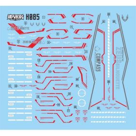 [Da Lin] Water Decal for HG 1/144 Zeus Silhouette