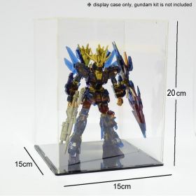 RG/HG Gundam Acrylic Display Case 15cm (L) x 15cm (W) x 20cm (H)