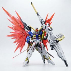 Supa MGSD Destiny Gundam + Zeus Silhouette