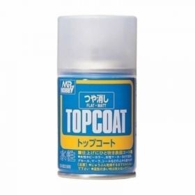 [B503] Mr Hobby Top Coat Flat 86ml Spray