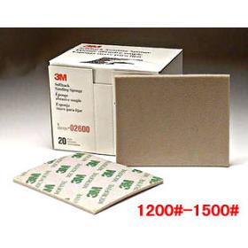 3M Sanding Sponge Paper Extra Coarse MICROFINE (GREEN) 1200 - 1500