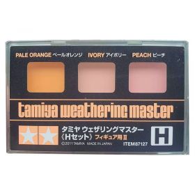 Tamiya Weathering Pastel (pale orange, ivory, peach) Set H