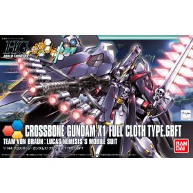 [035] HGBF 1/144 Crossbone Gundam X1 Full Cloth TYPE.GBFT