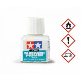 Tamiya Liquid Surface Primer 40ml - White