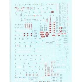 Water Decal PG 1/60 FX-550 SKY GRASPER