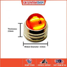 [Metal Part] 4mm Zaku metallic Lens - Gold Colour