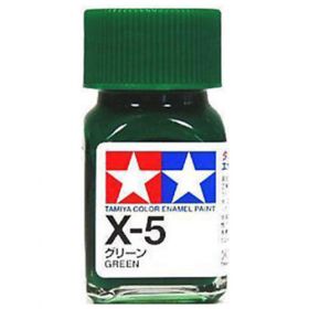Tamiya Color Enamel Paint X-05 Green (10ML)
