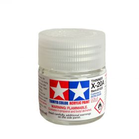 Tamiya Color Acrylic Paint Mini X-20A (Acrylic Thinner) (10ml)