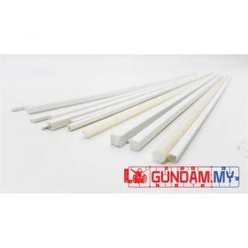 ABS Rod 240mm Long (mix 17pcs - circle, square) for DIY customize Model Kit