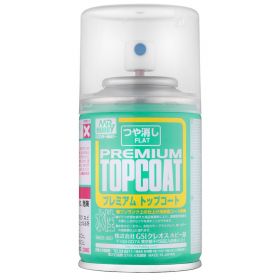 [B603] MR Hobby Premium Top Coat Flat 88ml Spray