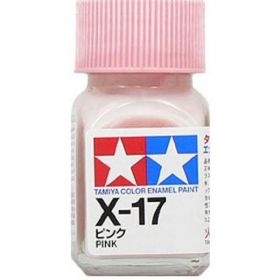 Tamiya Color Enamel Paint X-17 Pink (10ML)