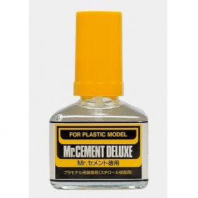 Mr Hobby Mr.Cement Deluxe for Plastic Model 40ml [MC127]