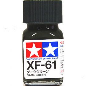 Tamiya Color Enamel Paint XF-61 Dark Green (10ML)