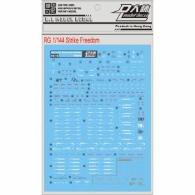 [Da Lin] Water Decal for RG 1/144 Strike Freedom Gundam