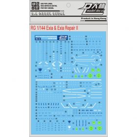 [Da Lin] Water Decal for RG 1/144 Exia Gundam + Repair II
