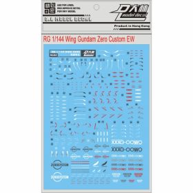 [Da Lin] Water Decal for RG 1/144 Wing Gundam Zero Custom EW