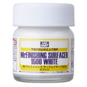 Mr Hobby - MR.FINISHING SURFACER 1500 (White) 40ml