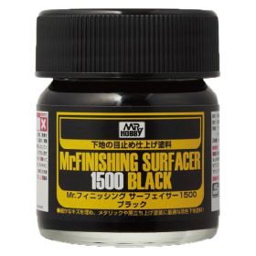 Mr Hobby - MR.FINISHING SURFACER 1500 (Black) 40ml