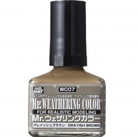 Mr Hobby - MR.Weathering Color Grayish Brown