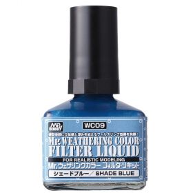 Mr Hobby - MR.Weathering Color Filter Liquid Shade Blue