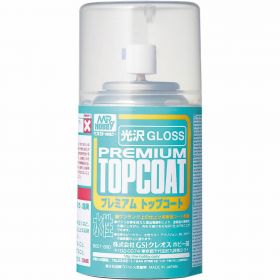 [B601] MR Hobby Premium Top Coat Gloss 88ml Spray