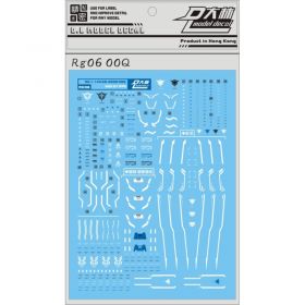 [Da Lin] Water Decal for RG 1/144 Gundam 00 Qan[T]