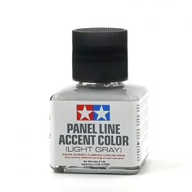 Tamiya Panel Line Accent Color - Light Gray