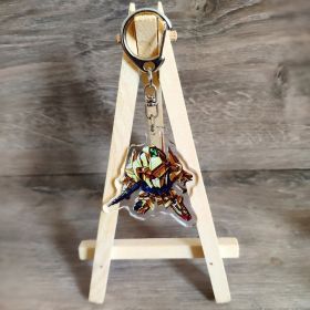Gundam Anima Characters Acrylic Keychain - Hyaku Shiki (5cm x 5cm)