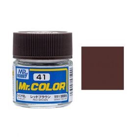 Mr. Hobby-Mr. Color-C041 Red Brown 3/4 Flat (10ml)