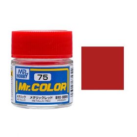 Mr. Hobby-Mr. Color-C075 Metallic Red (10ml)